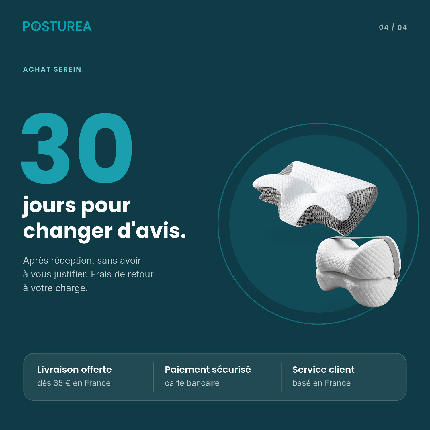 Pack Nuit : retour sous 30 jours